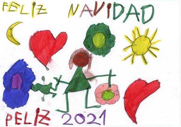 GANADORA Categoria B (Postal Mas Original)_ Lucia Pascual Izquierdo (5 anos)